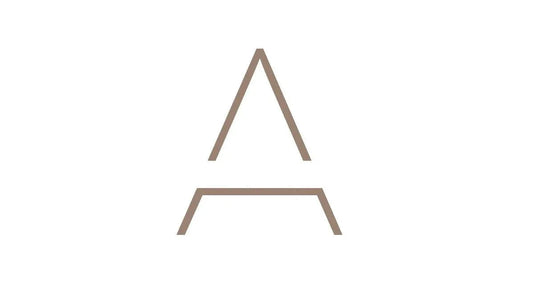 Minimalist taupe letter 'A' logo on white background. Come see us at Awaken, Franklin, Tennessee