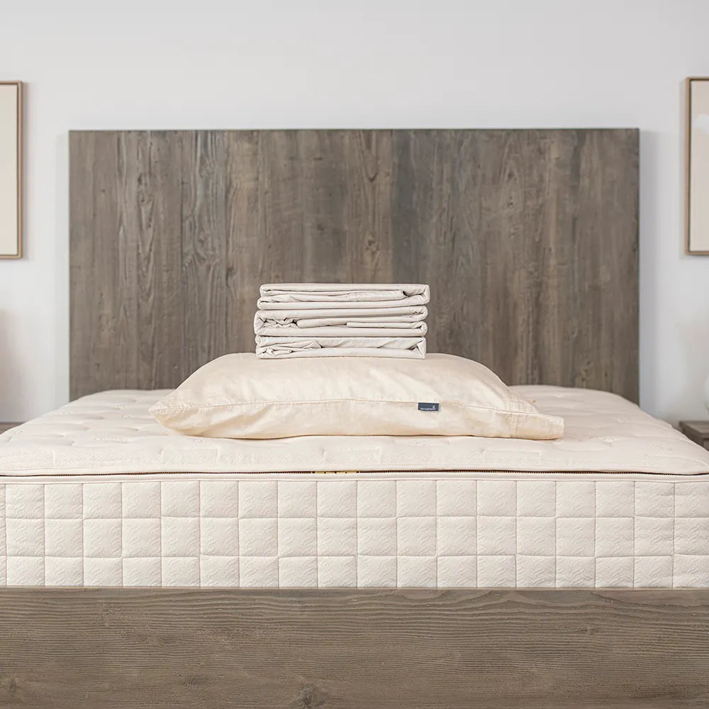 Organic Cotton Sateen Sheet Set