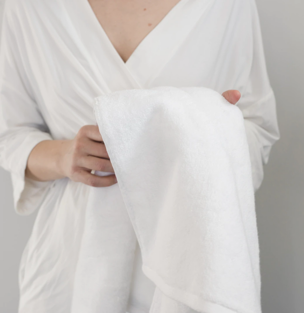 Cozy Earth Premium Plush Bath Towels - Harbor Mist